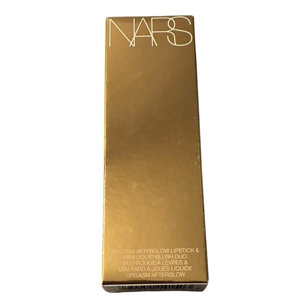 NARS Orgasm Afterglow Lipstick Mini Liquid Blush Duo Set NIB Travel Size
